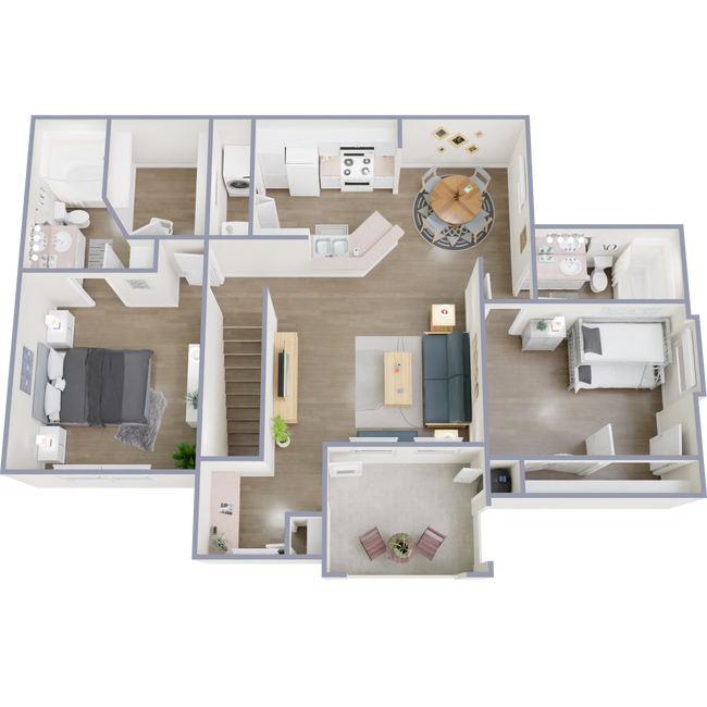 Unit 1824 311 floor plan